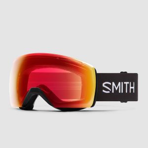 Prezzi Smith skyline xl black goggle everyday red mirror