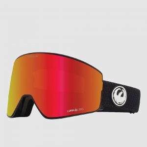 Prezzi Dragon pxv2 split (+bonus lens) goggle ll red ion+ll lt rose