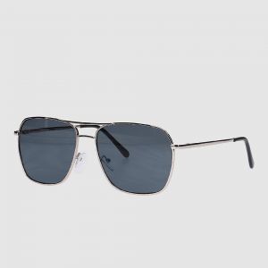 Prezzi Empyre hayes square aviator sunglasses black / gold