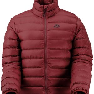 Prezzi Jones snowboards re-up down puffy insulator jacket safety red