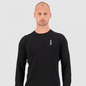 Prezzi Mons royale merino cascade flex base layer top black