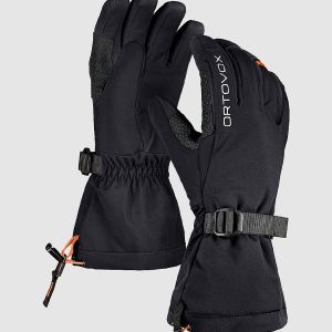 Prezzi Ortovox merino mountain gloves black raven