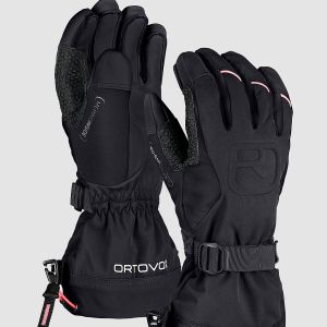 Prezzi Ortovox merino freeride gloves black raven