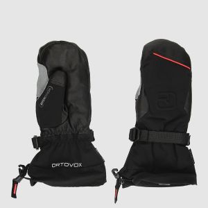Prezzi Ortovox merino freeride mittens black raven