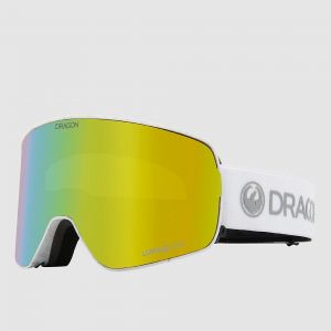 Prezzi Dragon nfx2 carrara (+bonus lens) goggle gold ion + amber