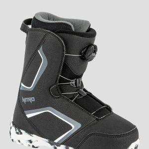 Prezzi Nitro droid boa 2023 kids snowboard boots black / white / charcoal