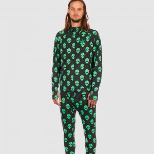 Prezzi Airblaster classic ninja base layer suit alien