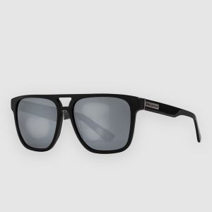 Prezzi Horsefeathers trigger matt black sunglasses mirror white