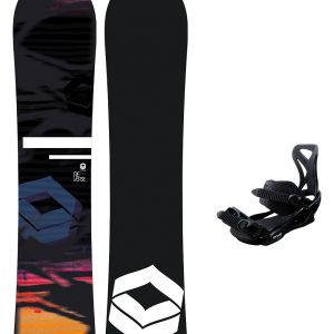 Prezzi Ftwo reverse 143 + sonic pro m black 2023 snowboa sunset