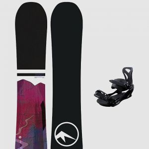 Prezzi Trans fr 147 + team pro m black 2023 snowboard set red