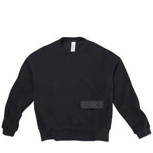 Prezzi Fw root light sherpa crew fleece jacket slate black
