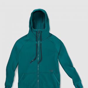 Prezzi Fw source powerair hoodie fleece jacket deep teal