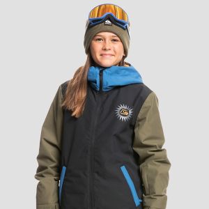 Prezzi Quiksilver in the hood jacket true black