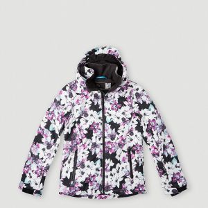 Prezzi O'neill o\'neill adelite aop jacket blue ice flower