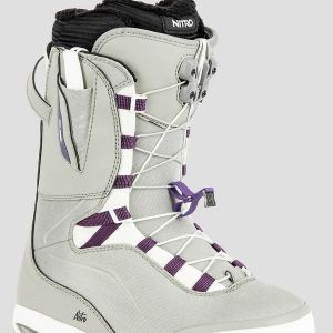 Prezzi Nitro faint tls 2023 snowboard boots grey / purple