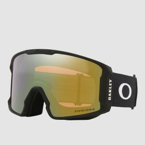 Prezzi Oakley line miner l matte black goggle prizm sage gold