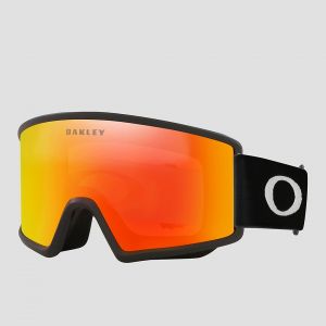 Prezzi Oakley target line l matte black goggle fire iridium