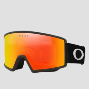 Prezzi Oakley target line s matte black goggle fire iridium