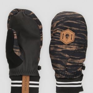 Prezzi Volcom bistro mittens tiger print