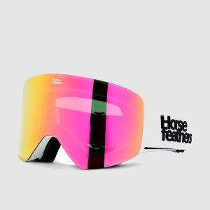 Prezzi Horsefeathers colt white goggle mirror pink