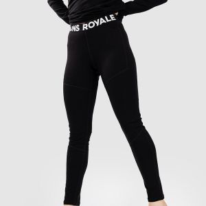 Prezzi Mons royale merino olympus base layer bottoms black