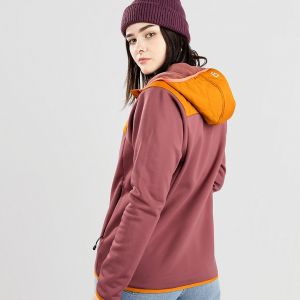 Prezzi Ortovox plus fleece pullover mountain rose