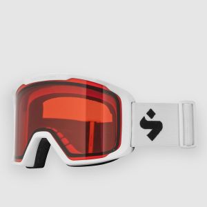 Prezzi Sweet protection durden satin white/white goggle orange