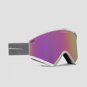 Prezzi Electric roteck static white (+bonus lens) goggle pink chrome&yellow+honey