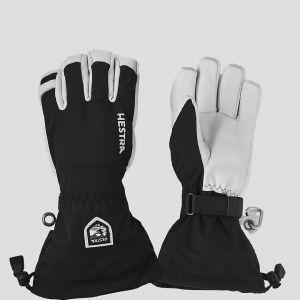 Prezzi Hestra army leather heli ski gloves black