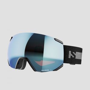 Prezzi Salomon radium ml black goggle lol light blue