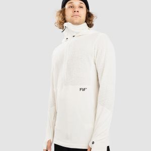 Prezzi Fw manifest alpha hoodie fleece pullover snow white