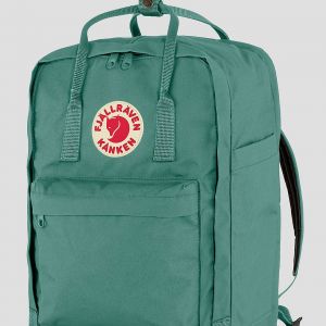 Prezzi Fjallraven kanken laptop 17 backpack frost green