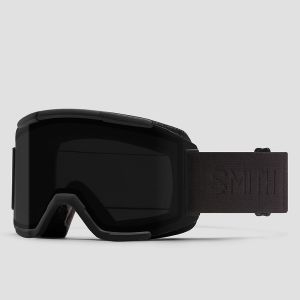 Prezzi Smith squad blackout +bonus lens goggle chromapop sun black+clear
