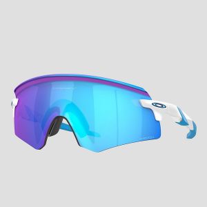 Prezzi Oakley encoder polished white sunglasses prizm sapphire