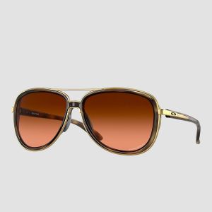 Prezzi Oakley split time brown tortoise sunglasses prizm brown gradient