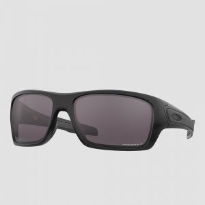Prezzi Oakley turbine matte black sunglasses prizm grey polarized