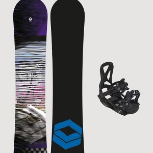 Prezzi Ftwo tnt rookie 135 + eco pure s snowboard set uni