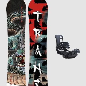 Prezzi Trans pirate 163 + team soft l snowboard set uni