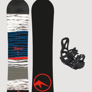 Prezzi Trans fe 110 + pure m snowboard set uni