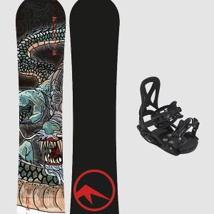 Prezzi Trans pirate 100 + pure m kids snowboard set uni