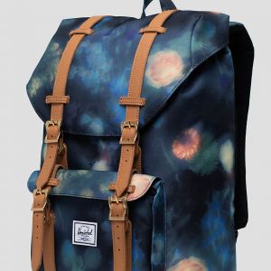 Prezzi Herschel little america mid-volume backpack floral mist