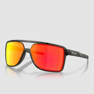 Prezzi Oakley castel matte grey smoke sunglasses prizm ruby