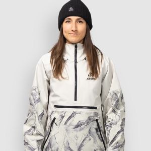 Prezzi Jones snowboards mtn surf rec anorak glacier allover