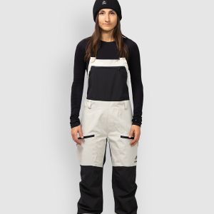 Prezzi Jones snowboards mtn surf rec bib pants mineral gray