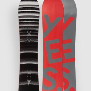 Prezzi Yes standard snowboard black and white