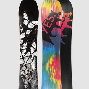 Prezzi Yes standard uninc dc snowboard black and white