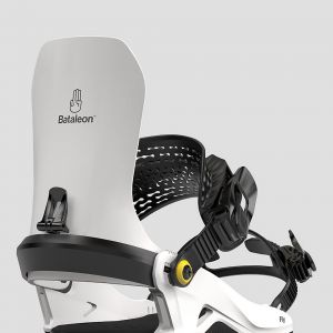 Prezzi Bataleon fly heelwrap 2024 snowboard bindings white