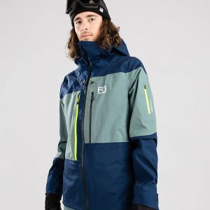 Prezzi Ortovox 3l guardian shell jacket deep ocean