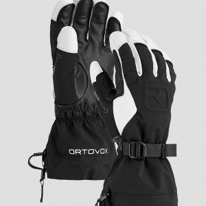 Prezzi Ortovox merino freeride gloves black raven1