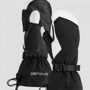 Prezzi Ortovox merino freeride mittens black raven1